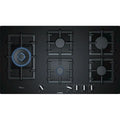 Placa a Gás Bosch PPS9A6B90 Série 6 – 90 cm em Vidro Temperado Preto
