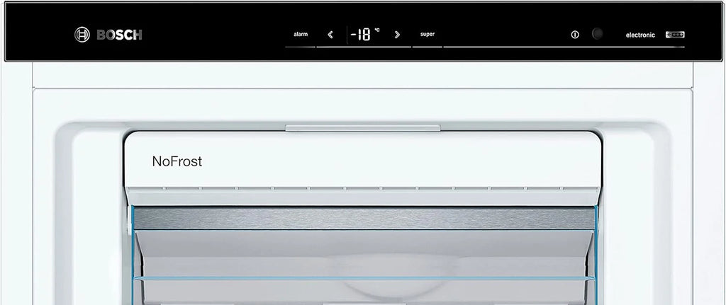 Bosch GSN51AWCV Série 6 - Congelador de Livre Instalação, 161 x 70 cm, 175 kWh por ano, cor branca, 290 L, tamanho XXL, iluminação LED, VarioZone, NoFrost