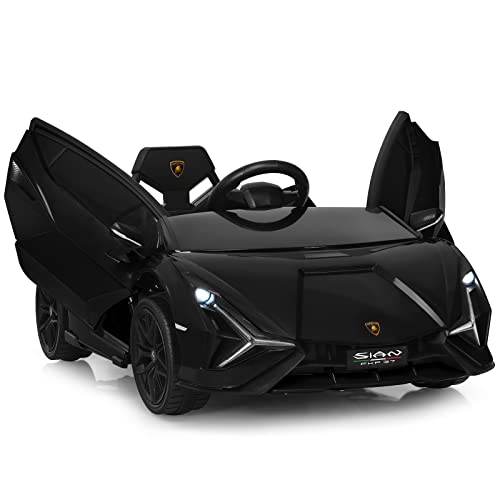Lamborghini Elétrico Licenciado com Suspensão e Bluetooth