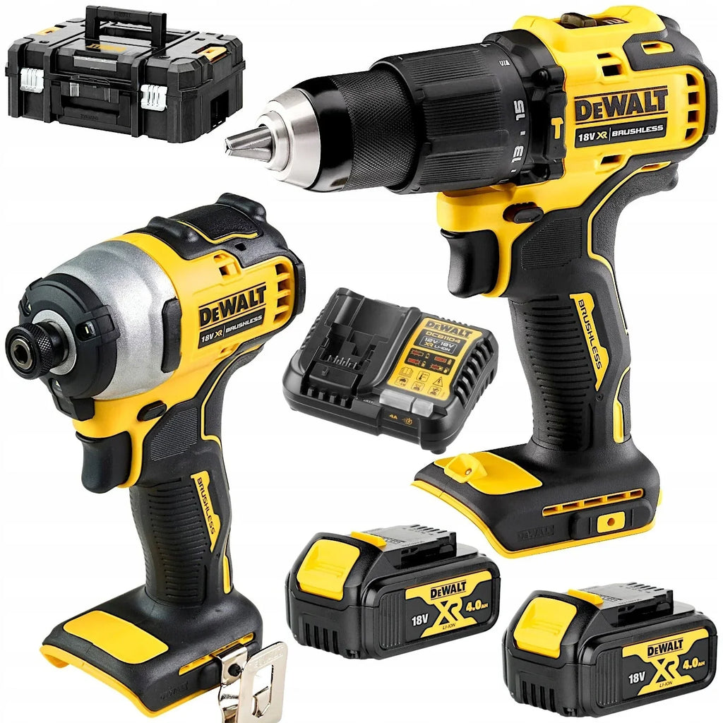 Kit Parafusadeira DCD709 + Chave de Impacto DCF809 18V 2x 4.0AhDeWALT DCK2062M2T