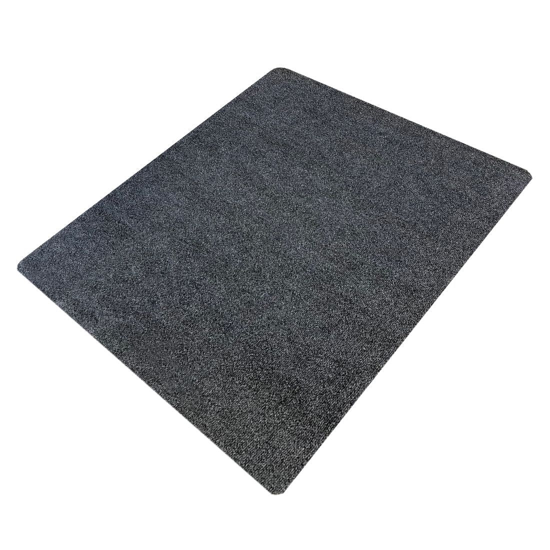 Acomoda Textil – Tapete Retardador de Chamas para Churrasqueira Preto com Revestimento Antiderrapante 100x120 Cm. Tapete Ajustável de Fácil Limpeza para Proteger o Chão Interno e Externo.