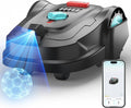 M800Plus Robô Cortador de Grama sem Fio, 800 m², Posicionamento GPS + Visão IA, Robô Cortador de Grama Sem Fio, Modo de Corte em U, Detecção de 150 Obstáculos, Carregamento Automático, App