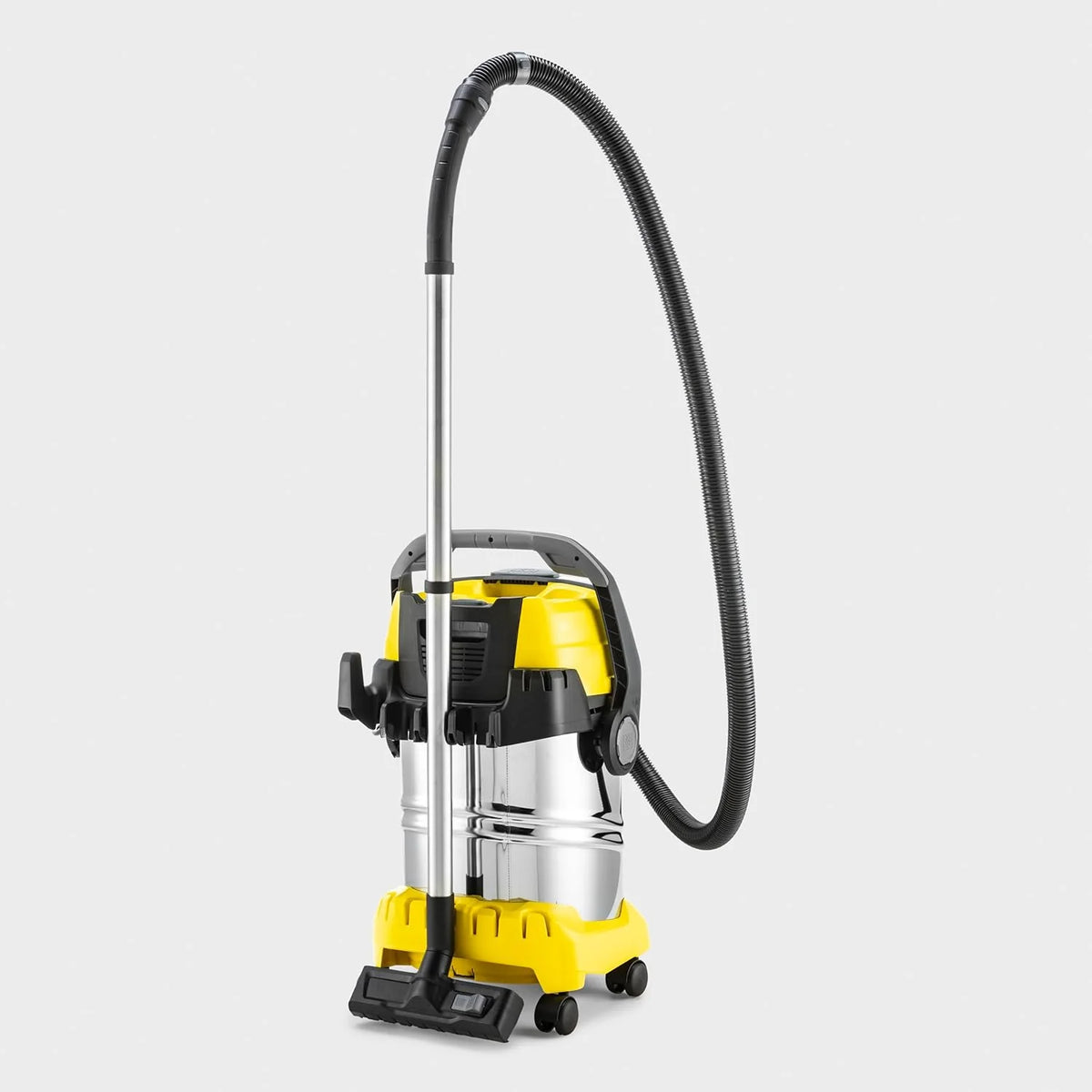 Kärcher, Aspirador de Pó e Líquidos WD 6 P S V-30/6/22/T, Filtro cartucho, 1300 W, Mangueira de aspiração de 2 m e armazenamento de mangueira, Função soprador, Amarelo/Preto, Tanque de 30 l