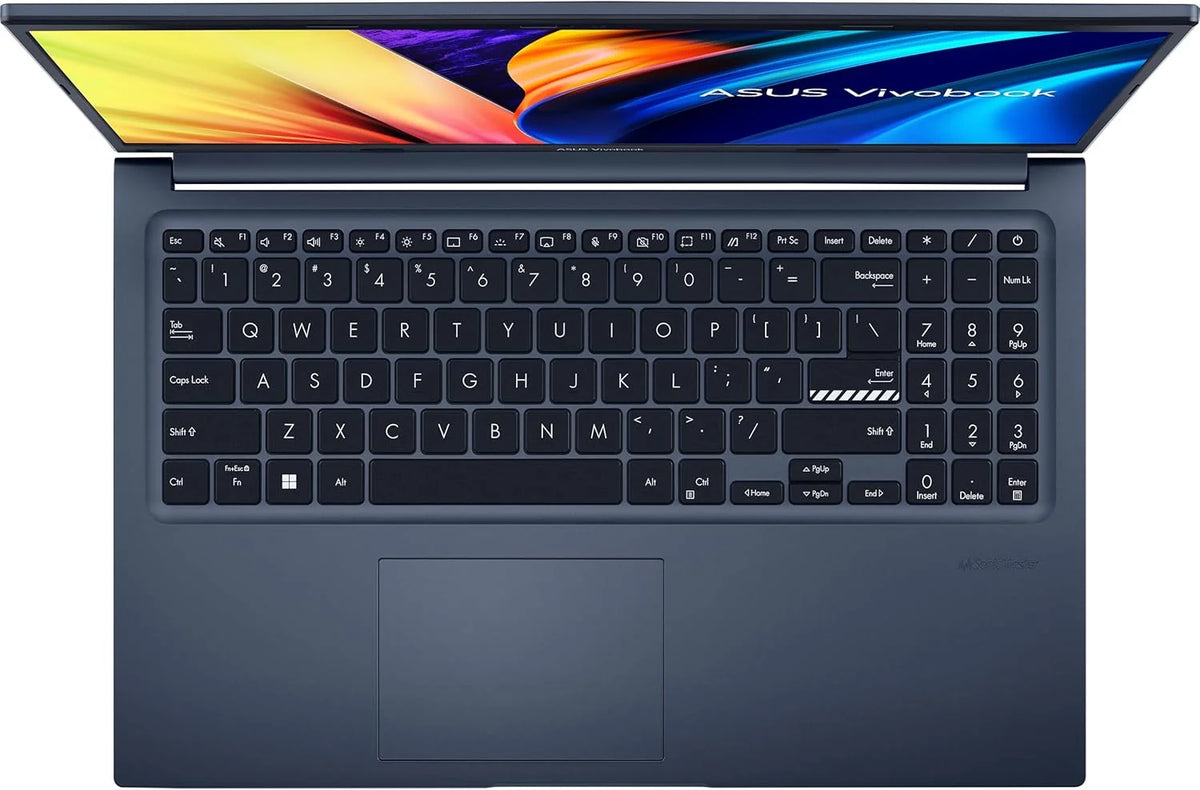 ASUS Vivobook 15 M1502YA-BQ881 - Laptop 15.6" Full HD (AMD Ryzen 7 5825U, 16GB RAM, 512GB SSD, Radeon Graphics, Sem Sistema Operacional) Azul Tranquilo - Teclado QWERTY espanhol