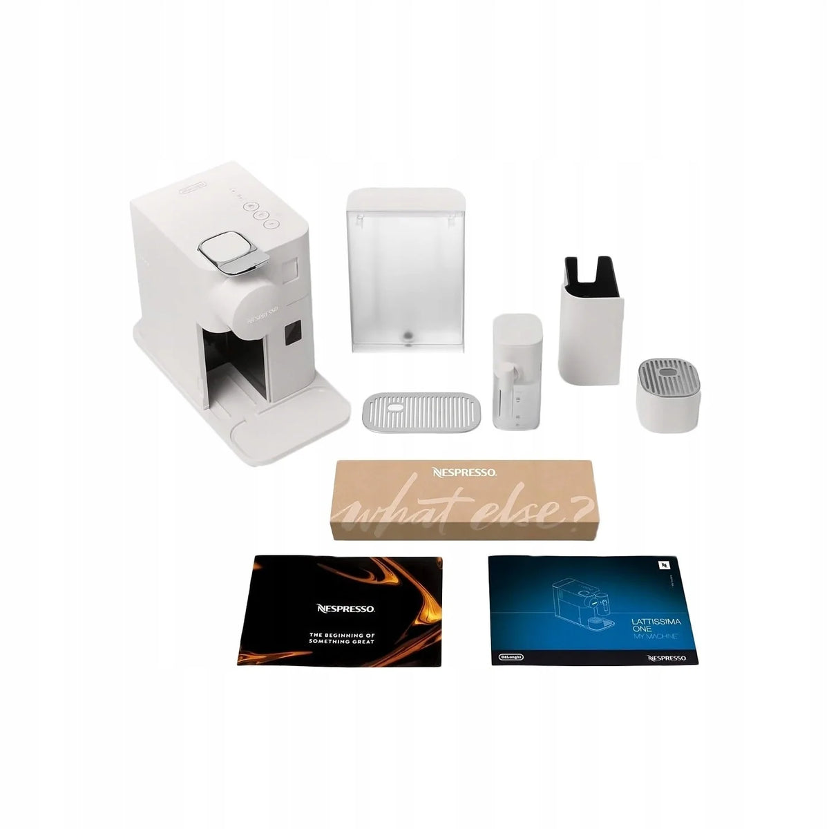 Máquina de café Delonghi Nespresso Lattissima One EN510.W – branco