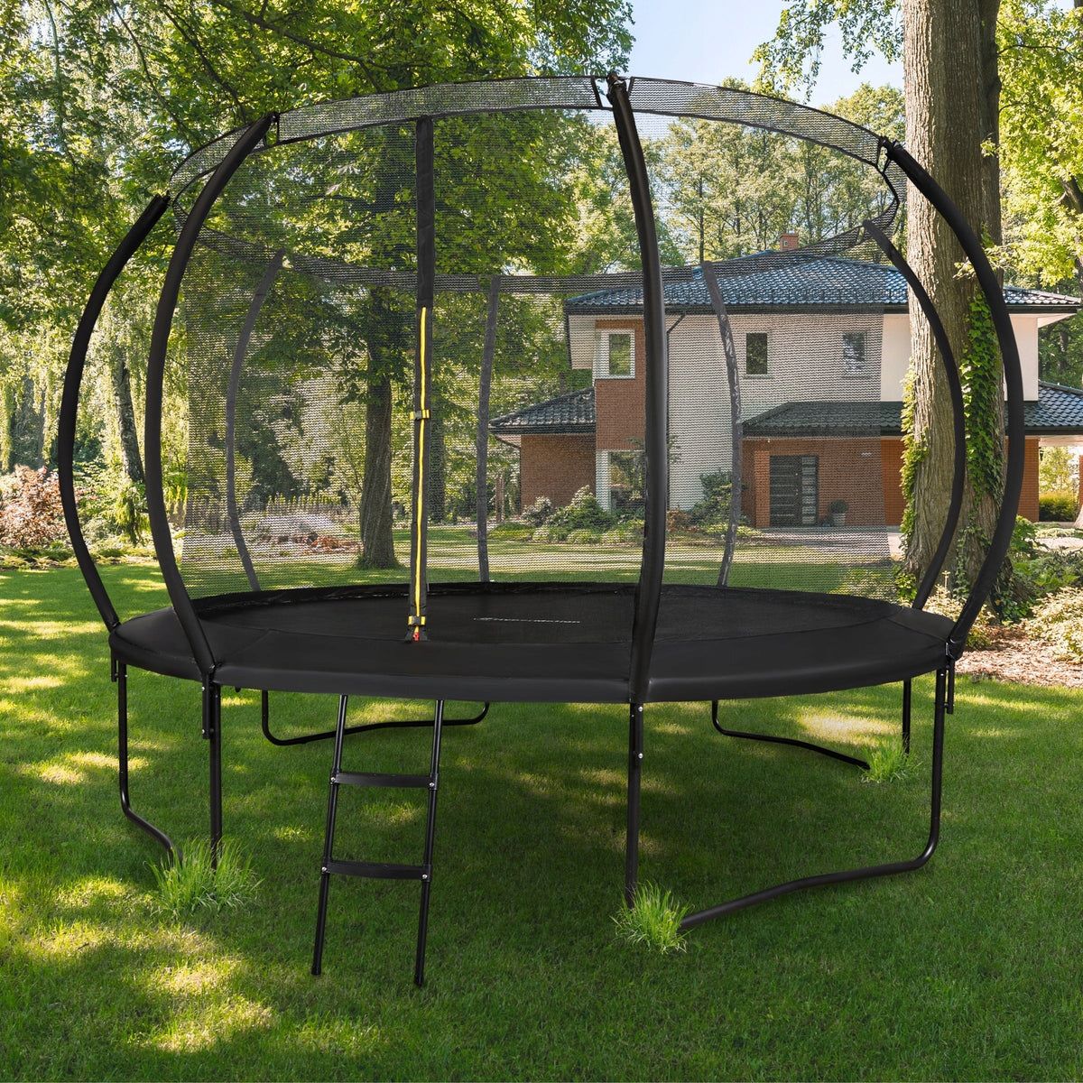 Cama Elástica de Jardim Segura para Crianças e Adultos, Grande 366cm XXL 150kg