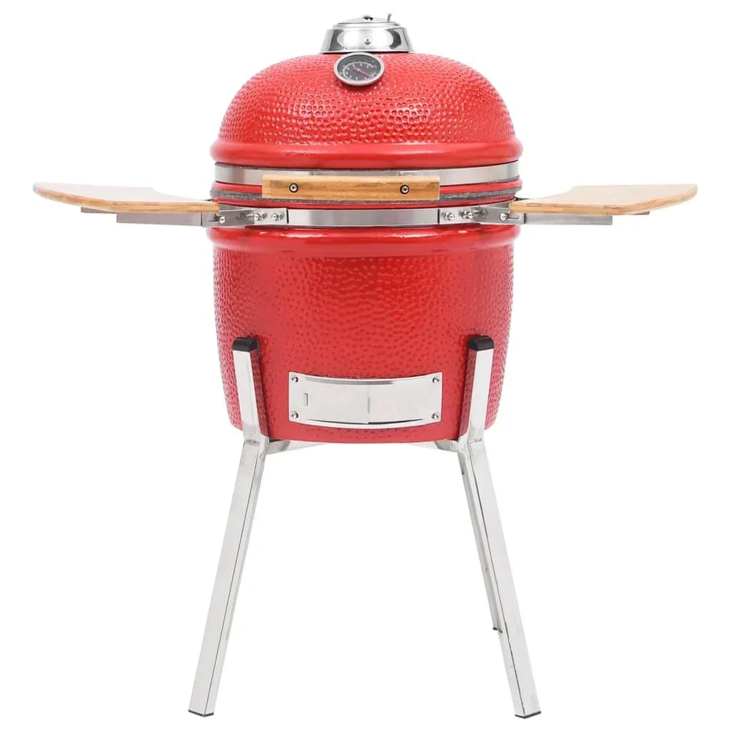 Churrasqueira Defumadora Kamado de Cerâmica 81 cm Vidaxl