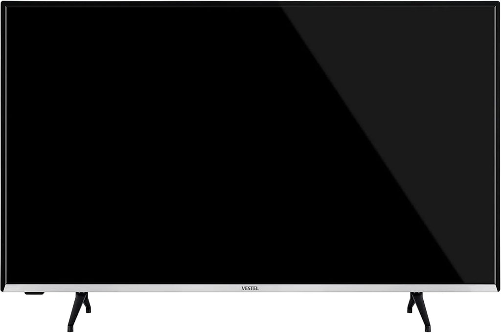 Daewoo 43DM65QV - Smart TV QLED 43 Polegadas 4K HDR, Dolby Vision & Dolby Atmos, Compatível com Alexa, Pedestal Central, Design sem Bordas