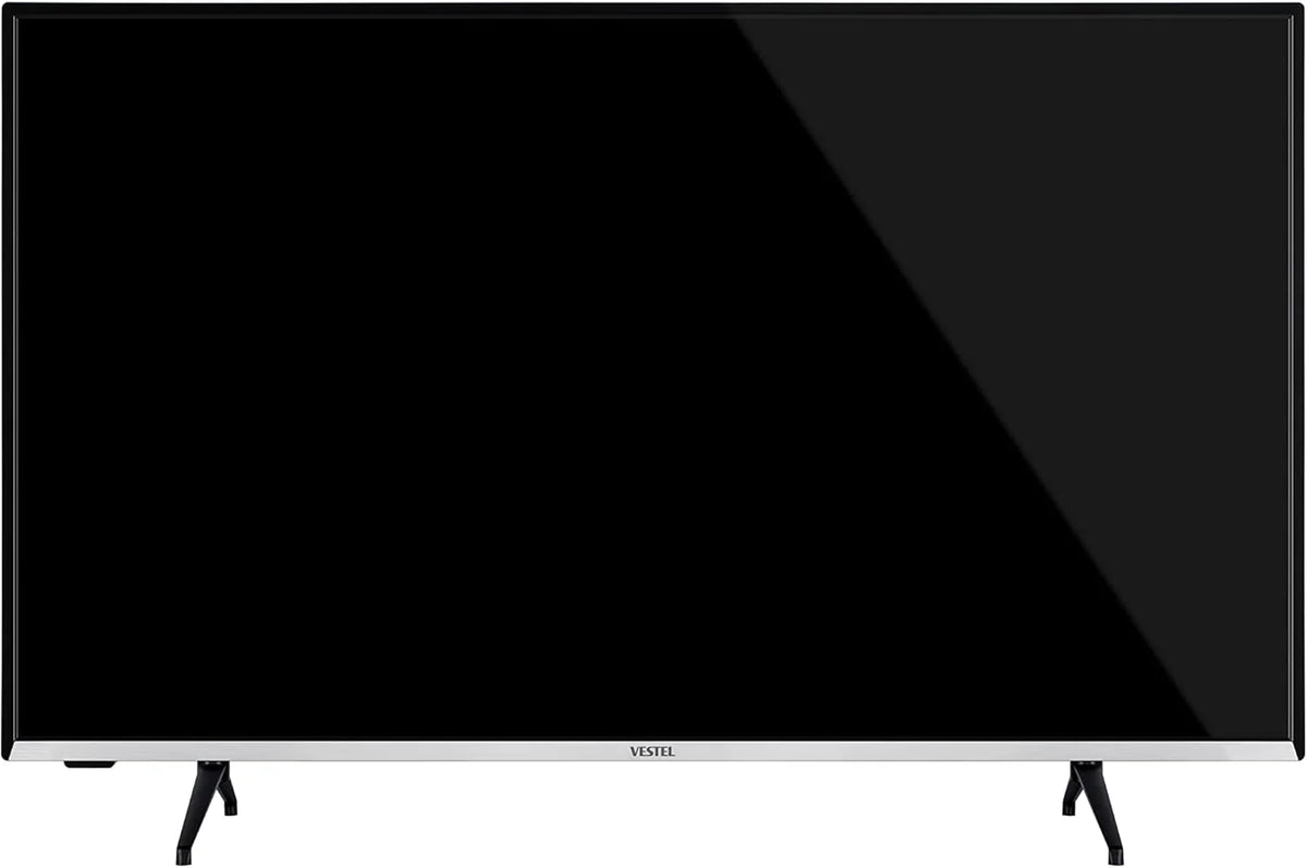 Daewoo 43DM65QV - Smart TV QLED 43 Polegadas 4K HDR, Dolby Vision & Dolby Atmos, Compatível com Alexa, Pedestal Central, Design sem Bordas