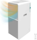 Cecotec Ar Condicionado Portátil com Controle Remoto e Bomba de Calor ForceClima 9450 Style Heating, 9000 BTU, Touch, Ecrã LED, 5 Modos, 2 Velocidades, Desumidificador, Temporizador, 16 m², Branco