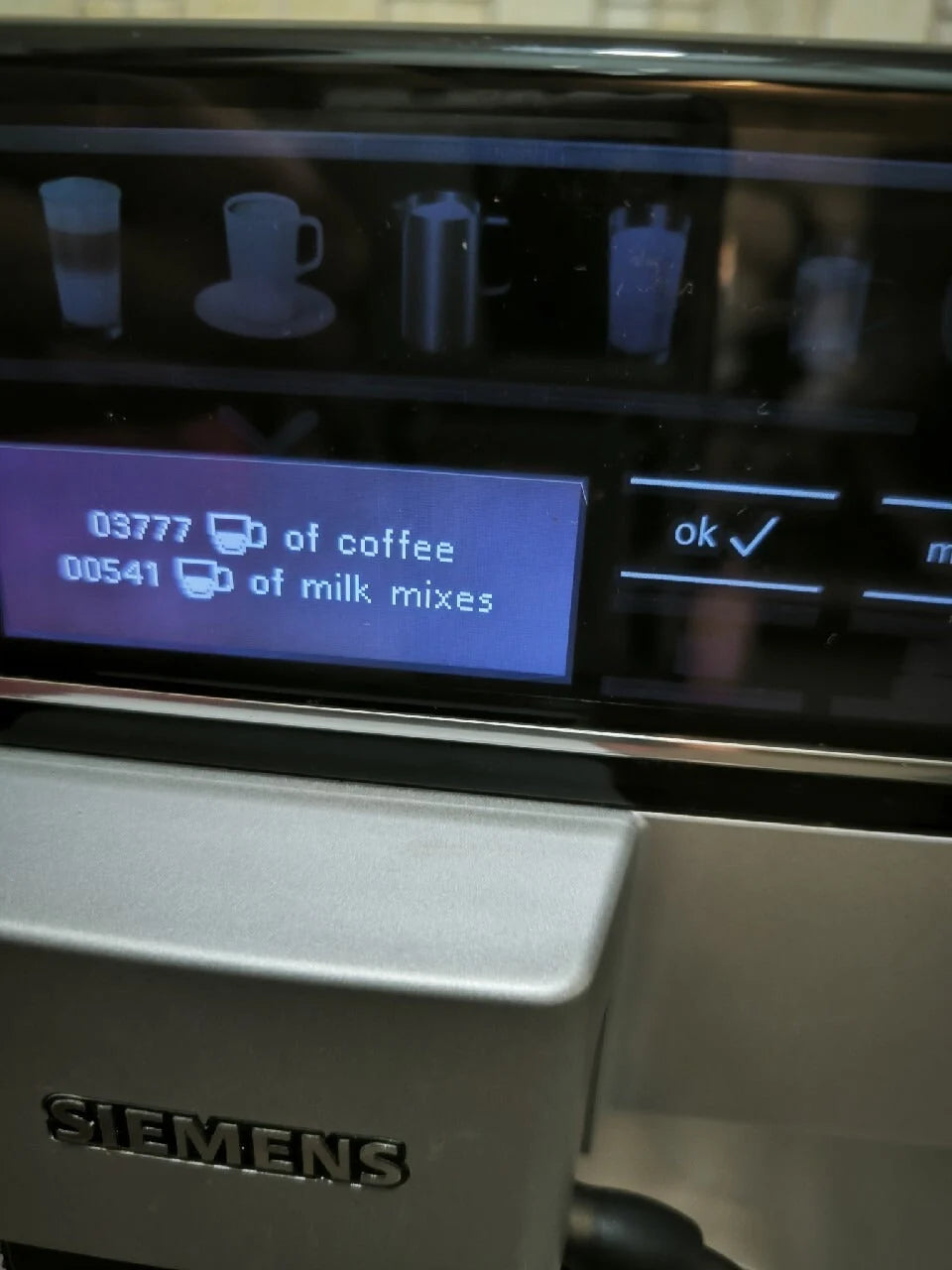Siemens EQ6 s300 Expresso