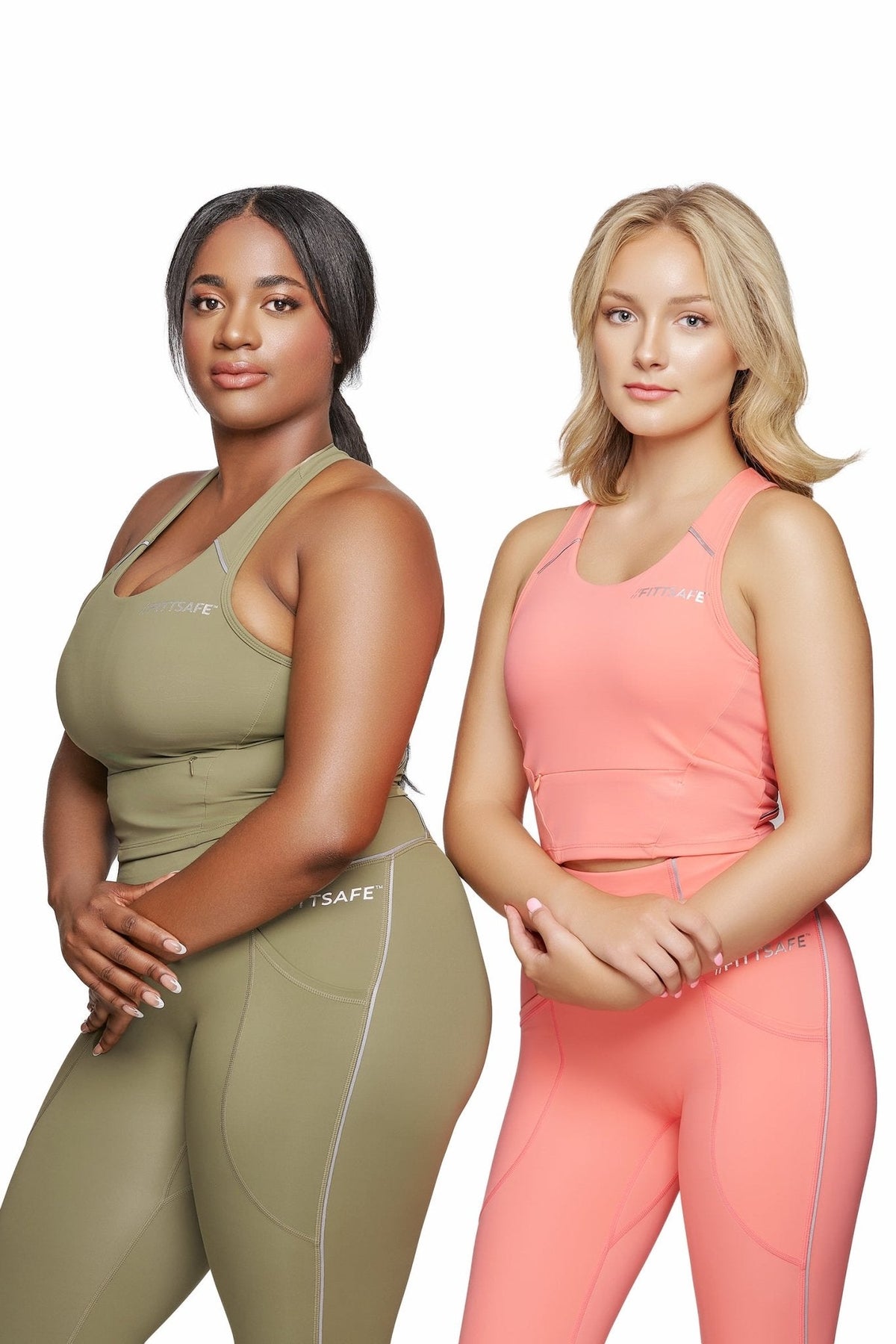 High Impact Reflective Pocket Sports Bra